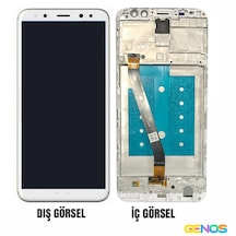 Hw Mate 10 Lite Uyumlu Lcd+dokunmatik+çıtalı Beyaz Sn808749