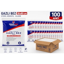 Teksomed 30x80 Steril Gazlı Bez 100 Adet