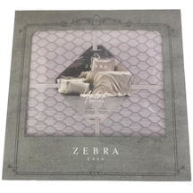 Zebra Casa Genova Yatak Örtüsü Takımı, Çift Kişilik Mürdüm Renk