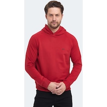 Slazenger KICKER IN Erkek Sweatshirt Kırmızı