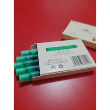 Jinhao Dolma Kalem Kartuşu Neon Green-neon Yeşil 5li Paket