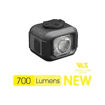 Moon Tıtan Mini 700 Lümen Usb Ön Far Siyah