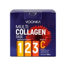 Voonka Multi Collagen Saşe Takviye Edici Gıda 30 Saşe
