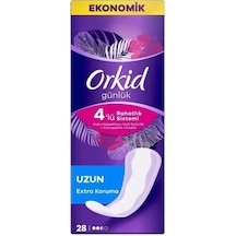 Orkid Günlük Extra Koruma Uzun 28'li