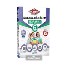 6.Sınıf Sosyal Bilgiler Video Çözümlü Soru Bankası - Exatlon Serisi- Evrensel İletişim Yayınları