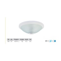 Pelsan Tio Hareket Sensörlü Tavan Armatürü 2x E27 Duy Beyaz