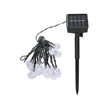 Reedark Suya Dayanıklı 30 Led'li Solar Bahçe Aydınlatma Işıkları - Renkli Ve Sıcak Beyaz Seçenekli