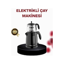 Cam Demlikli 20 Bardak Kapasiteli Elektrikli Çaycı - Lisinya