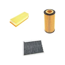 Bosch Filtre Bakım Seti Mercedes Clk 270 Cdı C209 2003-2009 Dizel Hava + Yağ F. + Polen Filtre Bosch