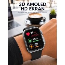 Gelişmiş Özellikli Akıllı Saat Dayanıklı Yapı Ve Amoled Ekran Yeni Nesil