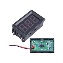 Ayt Powermaster Ic278d Dijital Voltmetre Dc 5-30 Volt 3 Pin Led Ekranlı Voltaj Göstergesi