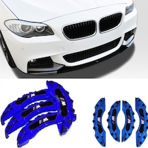 Bmw F10 ///m Mavi 17-18-19-20 Janta Uyumlu 4.lü Kaliper Kapagı