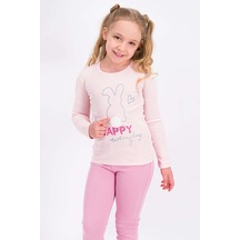 Rolypoly Be Happy Everyday Tozsomon Kız Çocuk Pijama Takımı 5274-25244