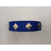 Kozaklı 10464 Süslü Köpek Tasması Lacivert 70 x 4 CM