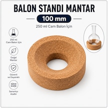 Balon Standı Mantar - 100 Mm - 250 Ml Cam Balon İçin