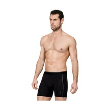 Erkek Modal Pamuk Boxer Biyeli -197 Siyah