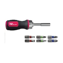 Nttools Ncbmt6 Manyetik Bits Tutucu Tornavida 6 Bitsli