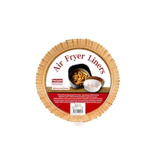 50pcs Yuvarlak Taban: 16cm - Kenar: 4.5cm Air Fryer Pişirme Kalıp Kağıt 4887 Renkli