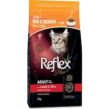 Reflex Plus Kuzu Etli Yetişkin Kedi Maması 1500 G + 500 G