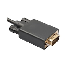 Px-1256 1.5 Metre Display To Vga Kablo, Displayport To Vga Kablo, Dp To Vga Çevirici Kablo Display Bilgisayara-vga Monitöre Takılır
