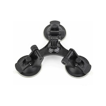 Gopro Hero 13 12 11 9 8 7 6 5 4 3 Aksiyon Kamerası Vantuzlu 3'lü Bağlantı Aracı Aparatı