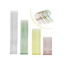 30 Parça Plastik Kablo Kelepçe Seti Kablo Düzenleyici Bağlama Bantları