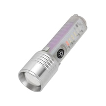 Panther Pt-8440 Usb Şarjlı El Feneri Açık Gri