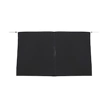 Jeehugo Araba İçin Gizlilik Ve Güneş Engelleyici Perde - Ön-arka Bölüm Ayrıcı, Siyah, Yoğun Poliester, 138x82cm