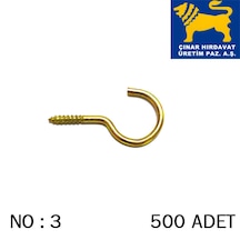 Züccaciyeci Mutfak Pitonu 500 Adet No:3