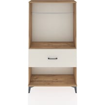 Arges Dolap Tek Raflı Tek Çekmeceli Tek Askılı 88x30x163 Çam-aytaşı Atlas Çam