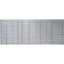 Grundig Uyumlu G48L5531 Led Bar  Seti