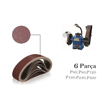 Venoa Scheppach Bgs700 Uyumlu Bant Zımpara Kağıdı 6 Parça