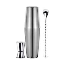 Didadodo Şık Kokteyl Seti, 750ml Boston, 3 Parça, Avantajlı, Eskiz Tasarım