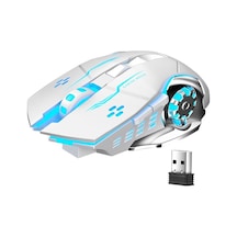 UpWay TW-Q13 2400 DPI Sessiz Kablosuz RGB Oyuncu Mouse