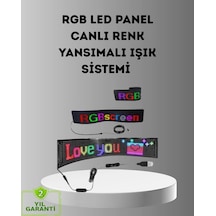 Hubrendy Tekno Akıllı Led Matrix Panel Usb Bağlantılı, Kaydırmalı Yazı Ve Animasyon Desteği