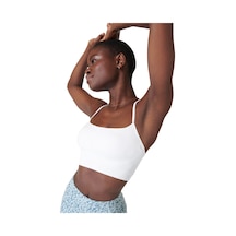Sweaty Betty Sweaty Betty Spirit Restored Kadın Beyaz Yoga Bra Wht Beyaz