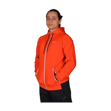 Joma Poly. Stork - Erkek Turuncu-Siyah Kapüşonlu Spor Sweatshirt Turuncu