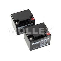 12V 40Ah Deep Cycle Akü 2 adet