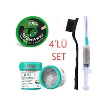 Krem Lehim Best Solder Paste 183 C Sn63/pb37 50gr Flux Lehim Toplama 2uul-2015 Lehim Emme Teli 2,0 Mm Xxl07