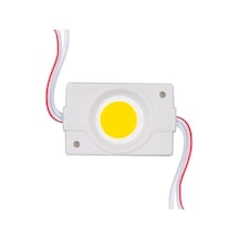 12 Volt 2.4 Watt Beyaz Cob Led Modül - 40x22 Mm