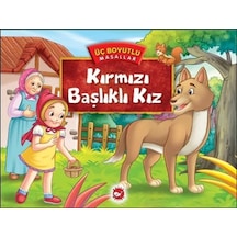 Üç Boyutlu Masallar - Kırmızı Başlıklı Kız - Ybve-662804
