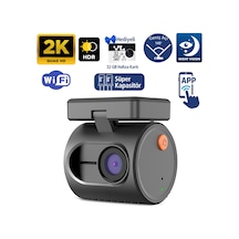 Kawa Mini 3 Gen2 2k 1296p Wifi 145 Geniş Açı Gece Görüşlü 32gb Hafıza Kartlı Akıllı Araç Kamerası