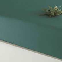 Linens Mix&match Pamuk Saten Tek Kişilik Lastikli Çarşaf Petrol