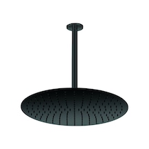 Gpd Ankastre Duş Başlığı Oval Slim Metal 40 Cm Siyah Ads24-s Siyah