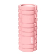 Delta Unisex Tırtıklı Foam Roller Fr 3304, Açık Pembe Yüksek Yoğunlukta Orta Sert Deluxe Masaj Köpüğü Pilates Çok Renkli