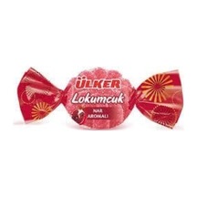 Lokumcuk Nar Aromalı Yumuşak Şeker 1 Kg 5 Adet