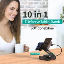 Dönüştürücü 10in1 Hub 116 - Gri Çevirici