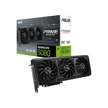 16 Gb Asus Prıme-rtx5080-o16g Rtx 5080 Gddr7 256bit Oc Hdmı 3xdp Dlss4 Ekran Kar