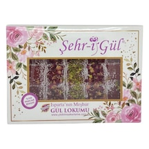 Şehr-i Gül 250 Gr. Yapraklı Gül Lokumu