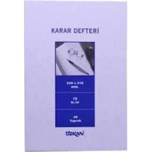 Özkan - Dilman Karar Defteri 40 Yaprak